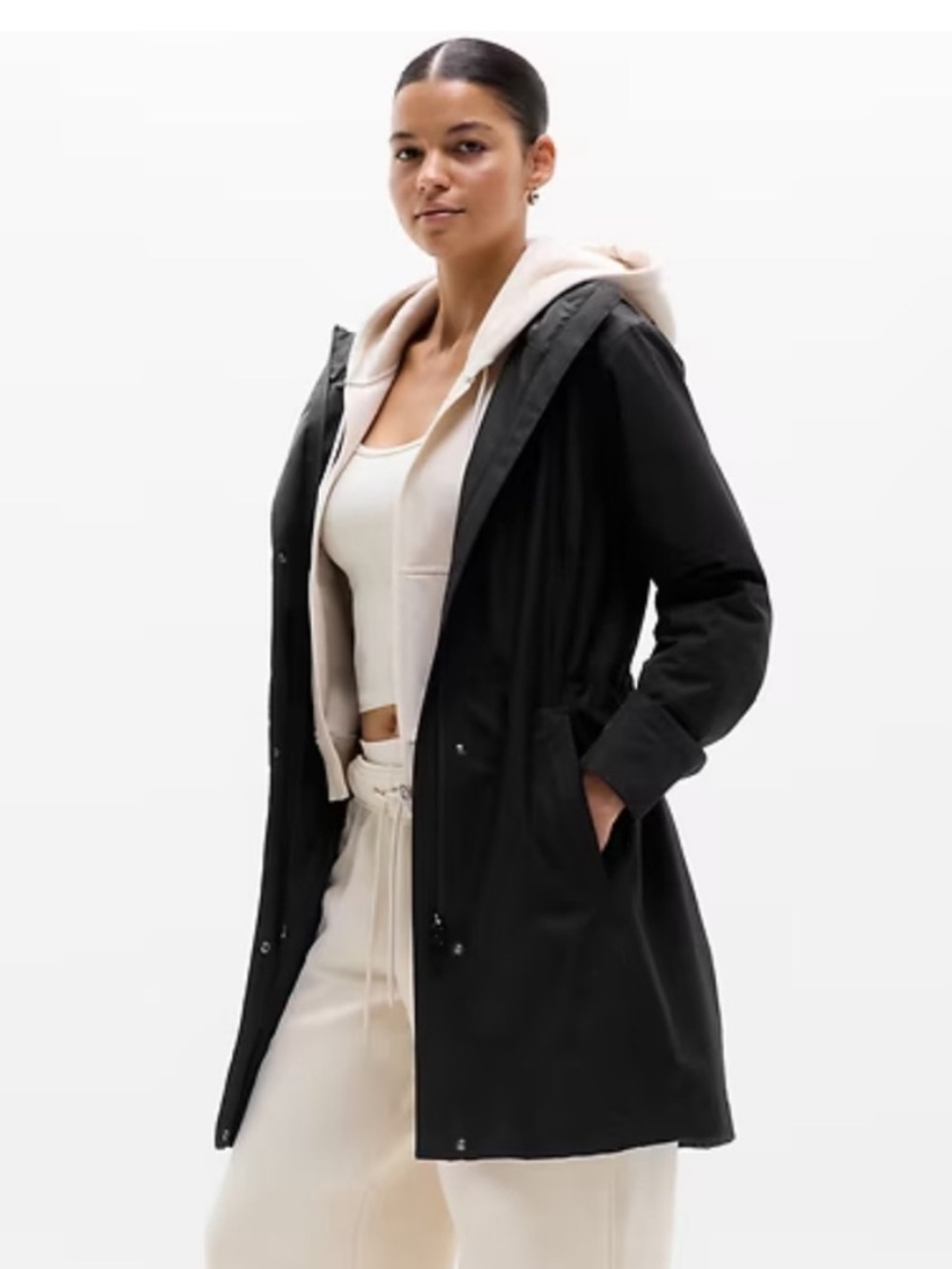 Athleta Rainout Ridge Long Trench